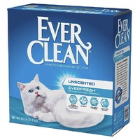 PLUS會員：EVER CLEAN 鉑鉆 藍白標 膨潤土貓砂 11.3kg