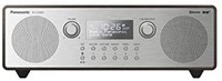 Panasonic 松下 Panasoni 松下電器 帶有復古設計的RF-D100BTEGT數字收音機（立體聲，DAB +，FM調諧器AUX）棕色/銀色