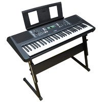 YAMAHA 雅馬哈 電子琴PSR-E373初學入門61鍵力度鍵盤成人兒童教學考級家用練習 官方標配+全套配件