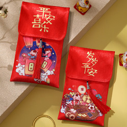 2022年新年过年春节虎年宝宝压岁钱红包袋中式创意个性万元利是封