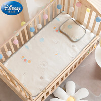 Disney 迪士尼 嬰兒涼席兒童冰絲席寶寶午睡兒童床涼席枕頭夏季兒童涼席