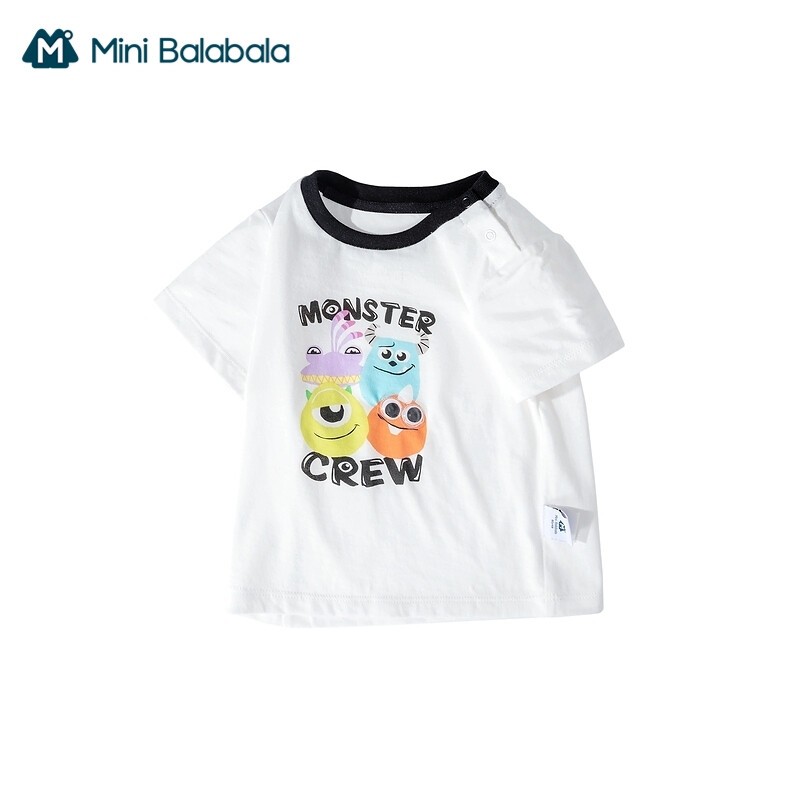 mini balabala 迷你巴拉巴拉 男童短袖T恤