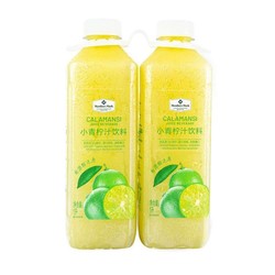 membersmarkmm山姆小青柠汁饮料1l2支