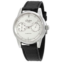 格拉苏蒂原创 Glashutte Senator Automatic Silver Dial Mens Watch 1-39-58-02-02-04