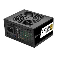 SILVER STONE 银欣 SFX系列 SX750-G 金牌（90%）全模组SFX电源 750W