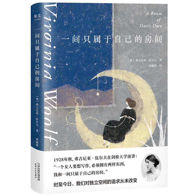 一间只属于自己的房间 弗吉尼亚伍尔夫著 天津人民出版社 外国现当代