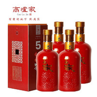 高炉家 和谐5年 40%vol 浓香型白酒 500ml*4瓶 整箱装