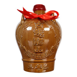 古越龙山绍兴黄酒三年陈半干型坛装花雕酒15l糯米酒绍兴老酒