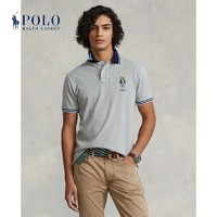 Ralph Lauren/拉夫劳伦男装 22夏季修身版Polo熊网眼布短袖Polo衫