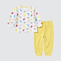 UNIQLO 優衣庫 嬰兒/幼兒/寶寶 (UT)PIXAR睡衣(SGS嬰幼兒生態衣 家居套裝 空調服) 444982