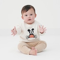 UNIQLO 優衣庫 嬰兒/幼兒/寶寶 (UT)DISNEY運動衫(長袖 迪士尼SGS嬰幼兒生態衣) 444879