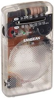 SANGEAN 山进 SR-35CL AM/FM新奇袖珍收音机 透明 耳塞(含) 免税