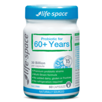 life space 老年人益生菌膠囊（60歲以上） 60粒