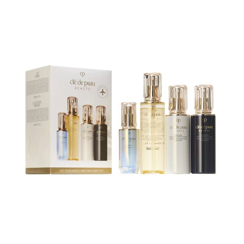 肌肤之钥 CPB光采赋活护肤套装（晶致赋活精华露50ml+精华水 湿润型170ml+日间防护乳125ml+夜间修护乳125ml）