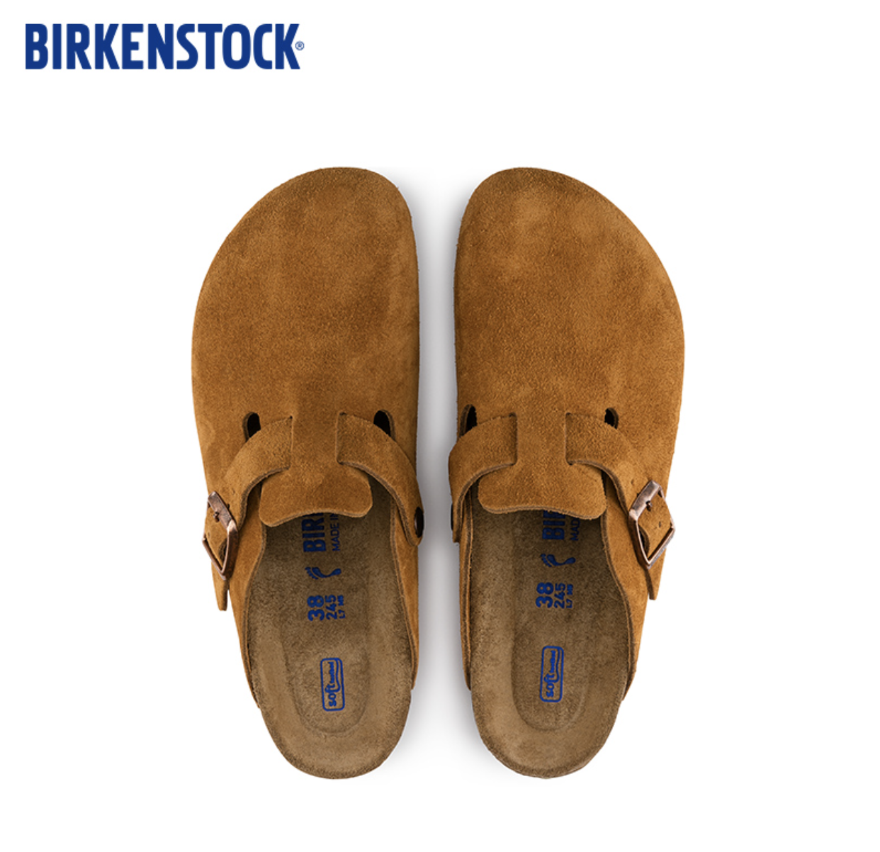 BIRKENSTOCK 勃肯 Boston系列 包头软木拖鞋 BSBOSB62