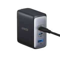 Anker 安克 氮化鎵充電器GaN2100W三口快充套裝大功率適用iPhone15聯想三星小米筆記本充電頭含數據線黑