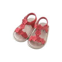 限尺碼：戴維貝拉 夏季嬰幼兒涼鞋新生女寶寶軟底步前鞋寶寶鞋子室內鞋
