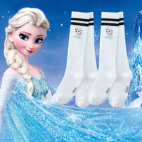 Disney 迪士尼 女童高筒袜 2双