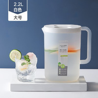 抖音超值购：CHAHUA 茶花 塑料冷水壶 2.2L 白色