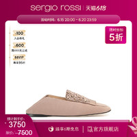 sergio rossi 女鞋sr1系列钻饰平底鞋