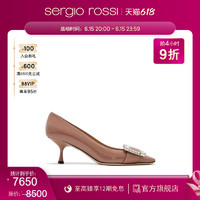 sergio rossi 女鞋2022春夏sr Twenty系列钻饰高跟鞋