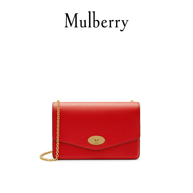 Mulberry/玛珀利女包经典Darley单肩包链条斜挎包