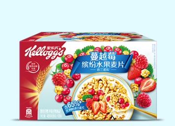 Kellogg's 家乐氏 Kellogg’s）蔓越莓缤纷水果麦片420g