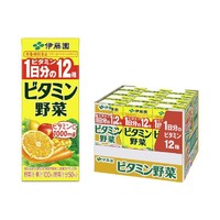 ITOEN 伊藤园 维生素果蔬汁 200ml*12盒