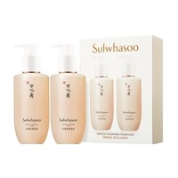 cdf会员购：Sulwhasoo 雪花秀 顺行柔和洁颜泡沫/洗面奶 两瓶装 200ml*2