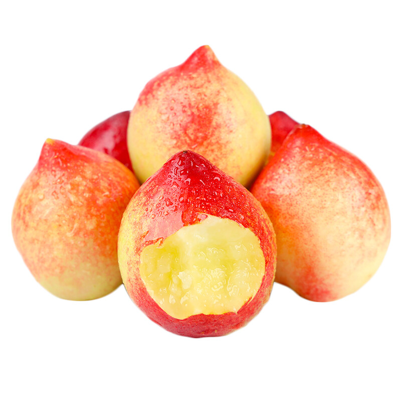 生鲜专享 红油桃2斤单果70-100g装 桃子 新鲜水果