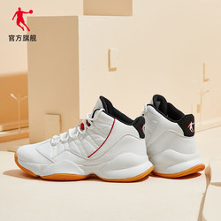 qiaodan乔丹篮球鞋女鞋2022夏季新款女子潮流休闲鞋高帮运动鞋减震
