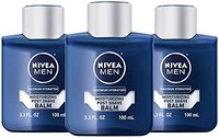 NIVEA 妮维雅 男士超保湿剃须膏含芦荟和维生素原 B5，3 瓶，100毫升/瓶