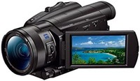 SONY 索尼 FDR-AX700 4K HDR摄像机,带273点快速混合自动对焦系统,超慢动作和S-Log3 - 黑色