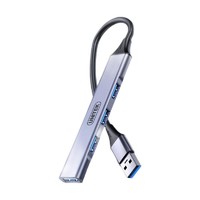 UNITEK 優越者 H204A USB3.0分線器 一分四 0.15m 銀色