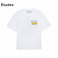 Études 奢侈品秋冬男女款套头SPIRIT STENCIL B&B短袖T恤