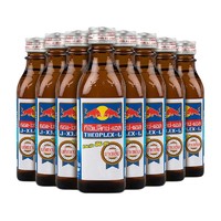 Red Bull 紅牛 RedBull）泰國進口維生素功能飲料10倍強化?；撬崮芰匡嬃咸旖z出品玻璃瓶裝 50瓶裝整箱