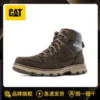 CAT 卡特彼勒 卡特CAT戶外休閑鞋男靴工裝靴休閑靴透氣防滑皮靴
