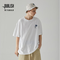 PUBLISH Master 夏季新品创意LOGO印花短袖T恤宽松情侣 潮牌