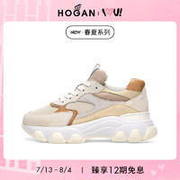 HOGAN女鞋2022夏季新款Hyperactive系列猫爪鞋厚底增高鞋运动鞋