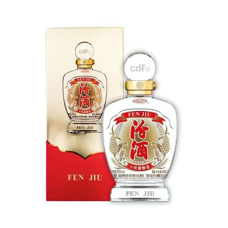 53度小批量酿造 清香型白酒 500ml