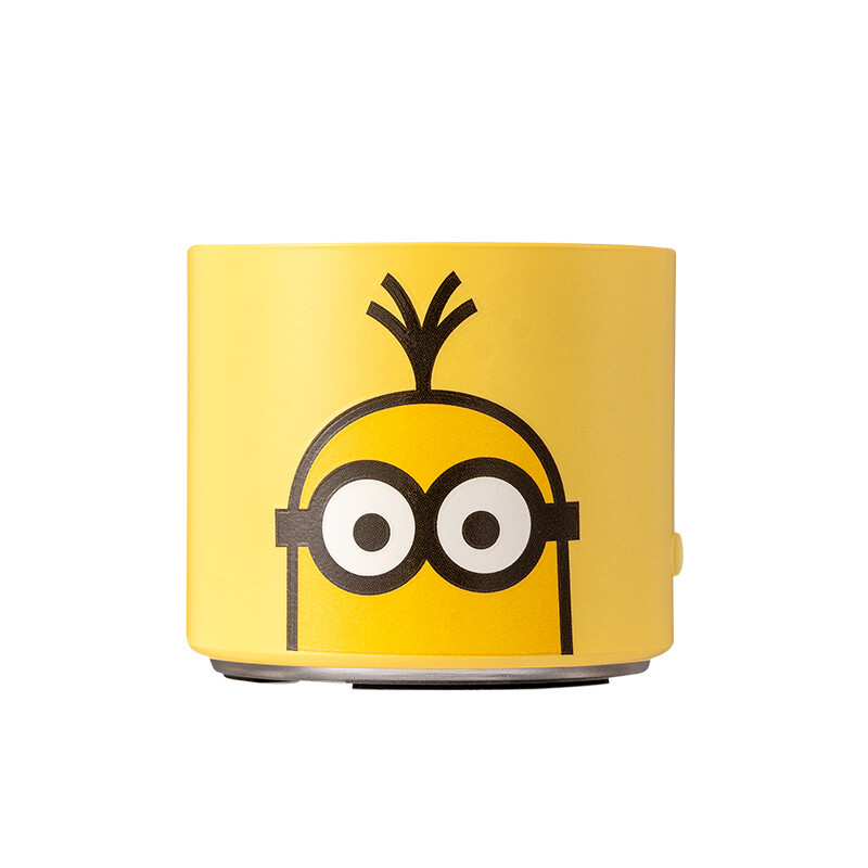 MINISO 名创优品 小黄人系列金属蓝牙音箱迷你型卡通无线音响充电式 黄色 标配