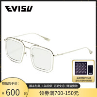 EVISU 惠美寿 太阳镜男女金属双梁方形墨镜潮流原宿风新款眼镜 2057
