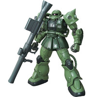 万代（BANDAI）机动战士高达拼装模型 HG GTO 1/144 敢达儿童礼物机器人玩具 男孩 025 绿扎古2