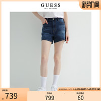 GUESS22新款夏女士牛仔短裤-YM2D0961
