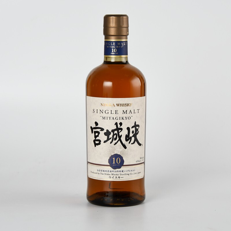 日本进口 宫城峡单一麦芽威士忌余市（NIKKA YOICHI）威士忌 宫城峡10年700ml