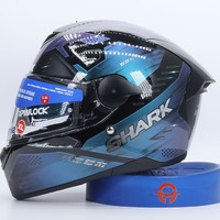 Shark 鲨客 星空系列 D-SKWAL 2 摩托车头盔 全盔 4093KXK极光紫 XL码