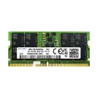 SAMSUNG 三星 DDR5 4800MHz 筆記本內存 普條 綠色 16GB