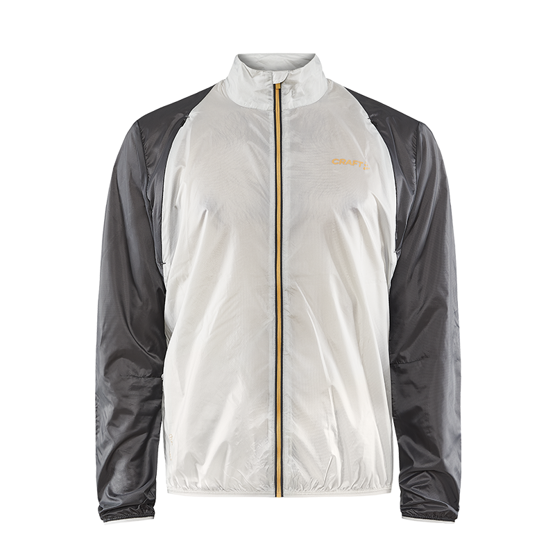 CRAFT夸夫特男款跑步 Pro Hypervent 轻量夹克 男茄克速干透气运动外套 花岗岩灰/灰白 L