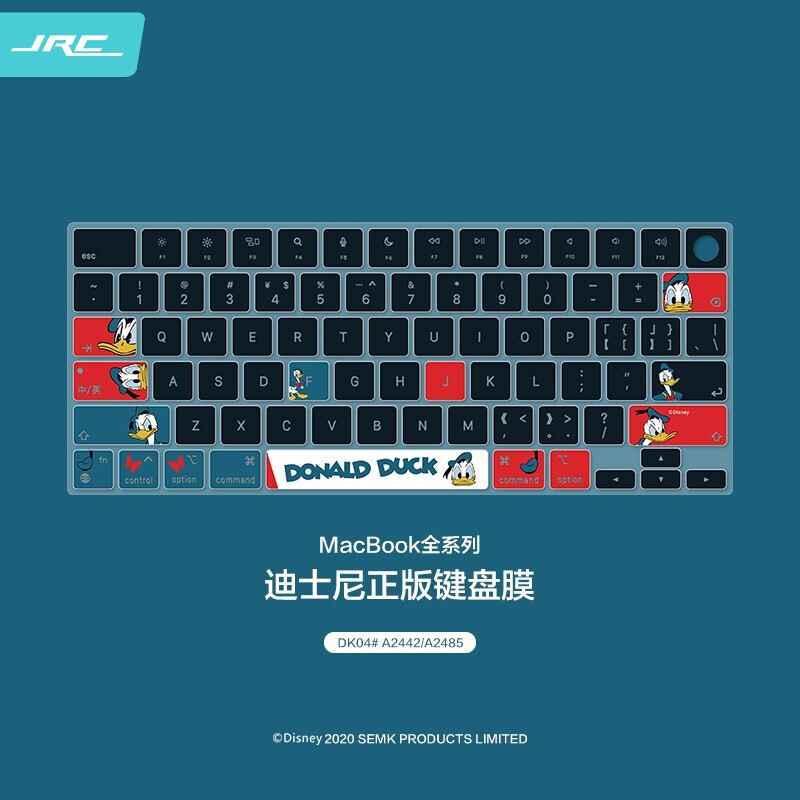 极川 JRC 迪士尼正版 苹果笔记本键盘膜2021款MacBook Pro14.2/16.2英寸