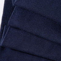 SALIGIA精英质感系列强捻丝光棉平纹正装长袜3双